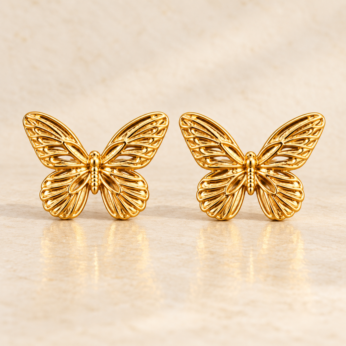 Butterfly Studs by JHIL