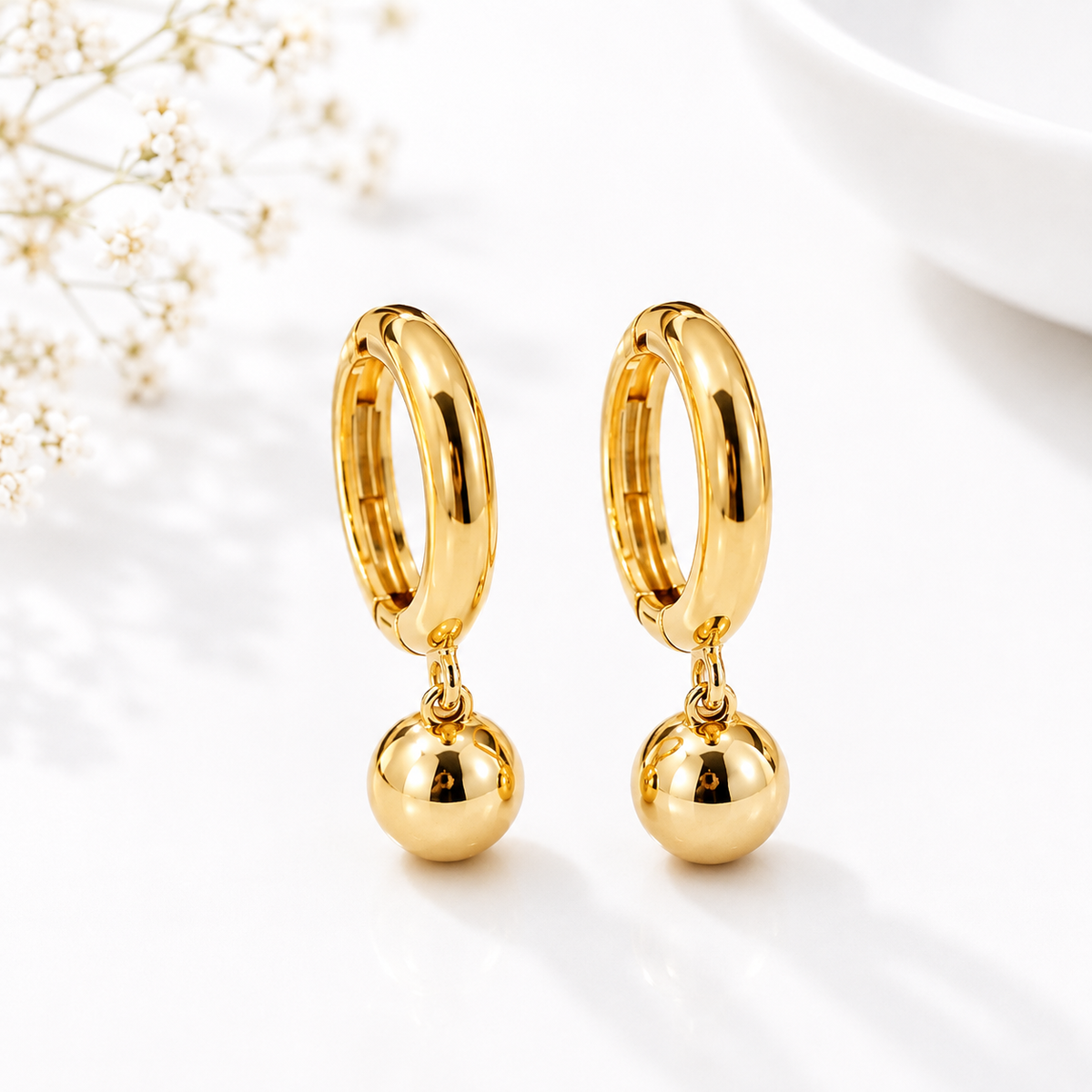 Stillwater Drop Earrings detail
