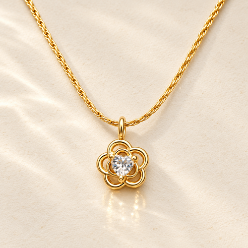 Rosette Halo Pendant by JHIL